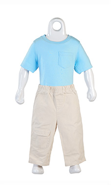 Full Height Toddler Fashion Form- White Full Height Toddler Fashion Form- White