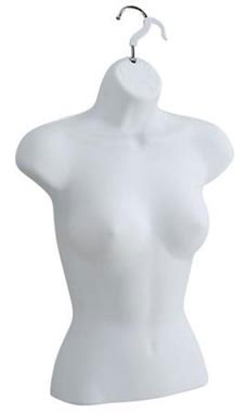Woman's Shirt Form- White Woman's Shirt Form- White