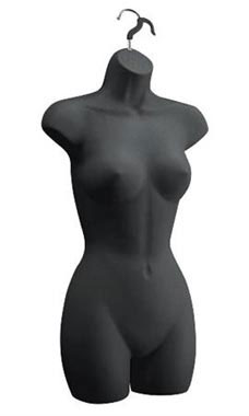 Shapely Female's Form - Black Shapely Female's Form - Black