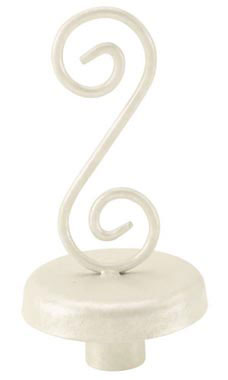 Boutique Boutique Ivory S-Shape Finial for Dressmaker Formss Boutique Boutique Ivory S-Shape Finial for Dressmaker Formss