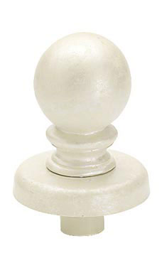 Ball Dress Form Finial- Ivory Ball Dress Form Finial- Ivory
