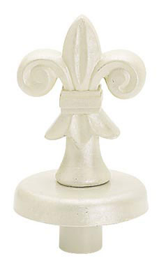 Fleur De Lis Dress Form Finial- Ivory Fleur De Lis Dress Form Finial- Ivory
