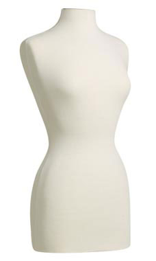 OFF WHITE WOMAN'S DRESSMAKER FORM ONLY
