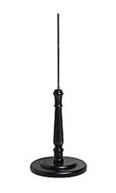 Black Wood Round Dressmaker Form Base Black Wood Round Dressmaker Form Base