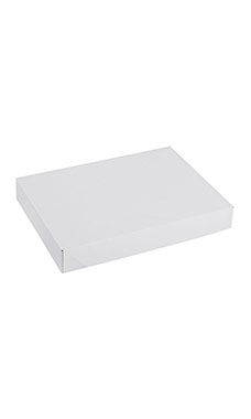 White Apparel Boxes