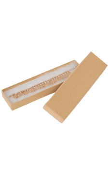 Kraft Cotton-Filled Jewelry Boxes Kraft Cotton-Filled Jewelry Boxes
