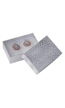 Gold Cotton-Filled Jewelry Boxes Gold Cotton-Filled Jewelry Boxes