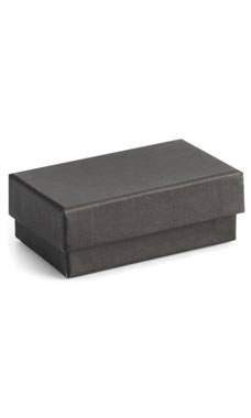 Black Cotton Filled Jewelry Boxes Black Cotton Filled Jewelry Boxes
