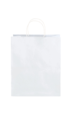 Medium White Premium Folded Top Paper Bags Medium White Premium Folded Top Paper Bags