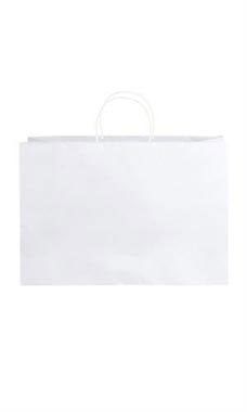 Large White Premium Folded Top Paper Bags Large White Premium Folded Top Paper Bags
