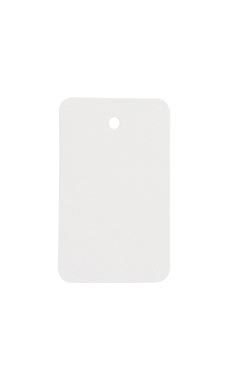 Small White Unstrung Blank Price Tag