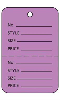 Lavender Unstrung Large Coupon Price Tag Lavender Unstrung Large Coupon Price Tag