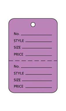Lavender Unstrung Small Coupon Price Tag Lavender Unstrung Small Coupon Price Tag