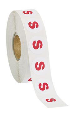 Self-Adhesive Round Size Labels Size Small
