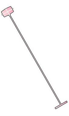 3" Pink Regular Fasteners