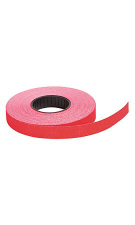 SSW 1-Line Fluorescent Red Label