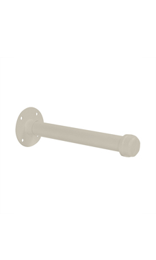 Made to Order 10" Pipe Faceout Wall Mount - Stoney White Made to Order 10" Pipe Faceout Wall Mount - Stoney White