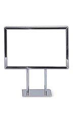 7 x 11 inch Twin Stem Metal Countertop Sign Holder