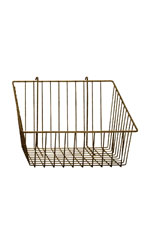 Made to Order 12" x 12" x 8" Mini-Grid Basket with 4" Front