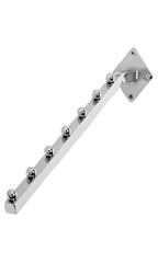 18 inch Chrome 7-Ball Waterfall Wall Mount
