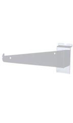 10 inch White Shelf Bracket for Slatwall