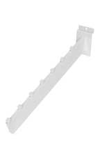 White 7-Cube Dimensional Waterfall for Slatwall