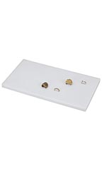 72 Slot White Foam Ring Inserts