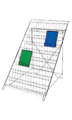 Black Floor Standing Wire Rack