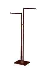 Made to Order 2-Way Clothing Rack with Straight Arms