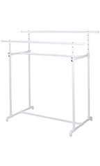 Boutique-White-Pipe-Double-Rail-H-Rack-60729