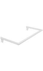 Boutique White Pipe U-Shaped Hangrail