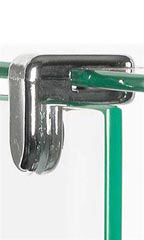 2-Way Chrome Metal Cube Clip