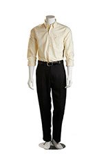 Male Headless White Fiberglass Mannequin