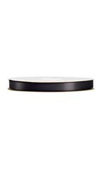 Black Double Face Satin Ribbon