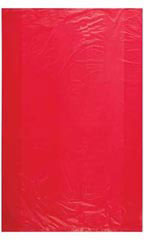 Jumbo High Density Red Plastic Bags - Case of 500