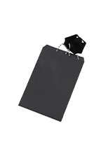 Small Black Paper Merchandise Bag - Case of 500